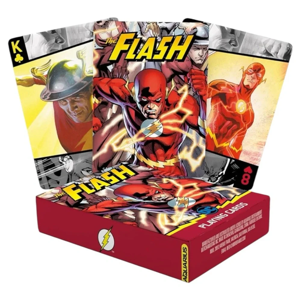 The Flash Retro Playing Cards - NWT - Picture 1 of 5